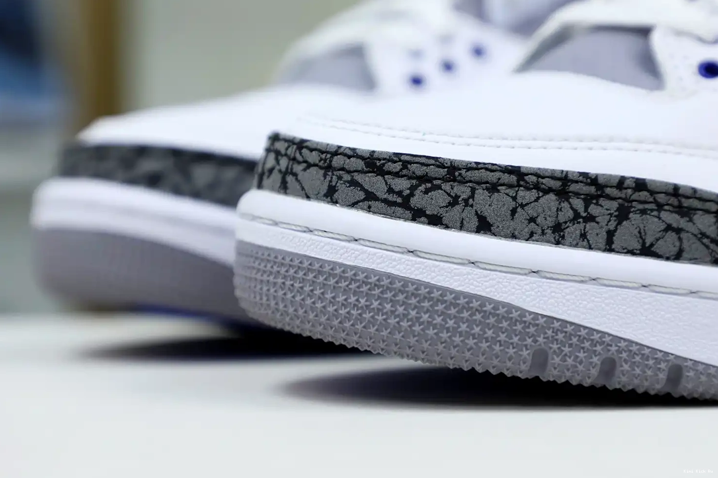 3 AIR 'RACER JORDAN BLUE' Kimikick RETRO 0714
